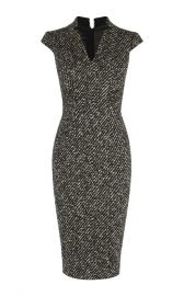 TWEED PENCIL DRESS at Karen Millen